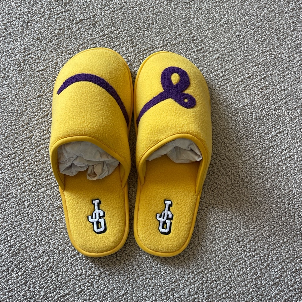 Yellow - JG House Slippers Brand New